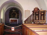 204-06.08. Unterwesg in Falbygden-Kirche von Skoerstorp